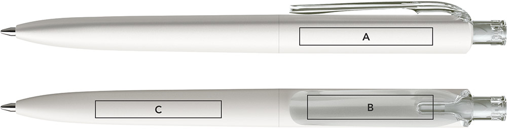 Powierzchnia znakowania długopisu prodir DS8