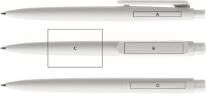 Powierzchnia znakowania długopisu prodir DS9